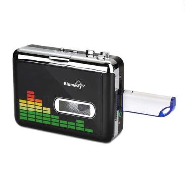 Imagem de Conversor de cassete para MP3 BlumWay com unidade USB de 32 GB