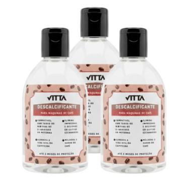 Imagem de Kit com 3 Descalcificantes Líquidos Para Limpeza de Cafeteira - V1TTA,