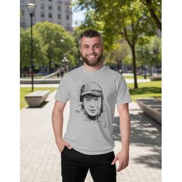 Imagem de Camiseta Chaves Desenho Série Personagem - Blackchic, Cinza, P