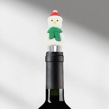 Imagem de Generic 1 tampão de garrafa, árvore branca, coral, 2 ligas de alumínio, TPE, PVC, verde, branco, laranja, prata, tom 11,9 x 2,8 x 2,8 cm