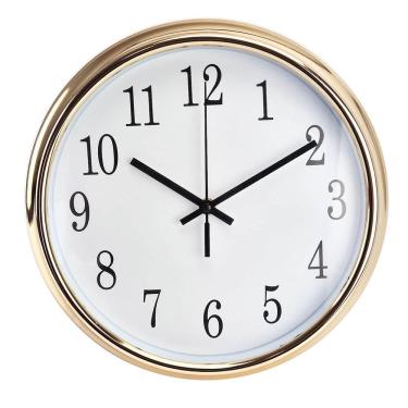 Imagem de Relógio Parede 30Cm Moderno Silencioso Números Grandes