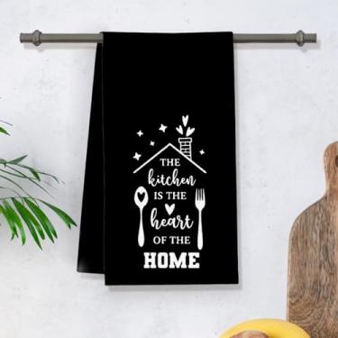 Imagem de Pano de prato de cozinha temático engraçado pano de secagem rápida absorvente retrô atrevido senhora pano de prato toalha de prato reutilizável toalha de prato atencioso presente para anfitriã mãe-79