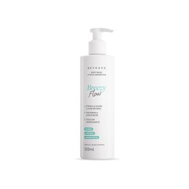 Imagem de Beyoung – Body Wash Breezy Flow 300ml | Sabonete Líquido Corporal Hidratante | Limpeza Suave, Espuma Cremosa e Fragrância Refrescante | Pele Macia e Perfumada