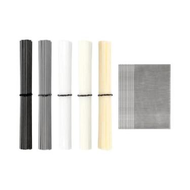 Imagem de Varetas De Soldagem De Plástico ABS PP PVC PE 55 110PCS Malha De Aço I