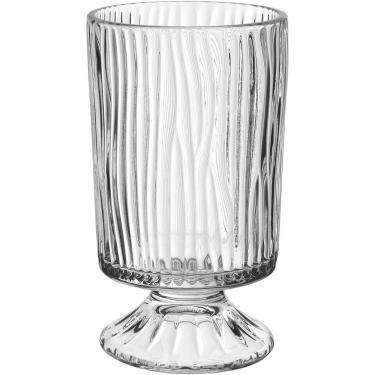 Imagem de Vaso Decorativo Home&co Com Pé Vidro 17x10x10cm Transparente