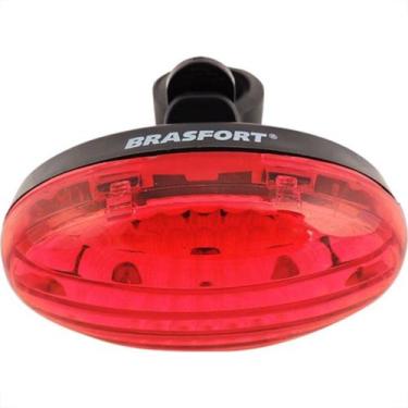 Imagem de Lanterna Brasfort Led Bike Traseira Para 2 Pilhas Aaa - BRASFORT / BRA