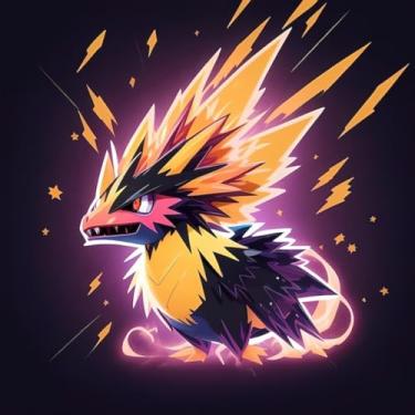 Imagem de Adesivo de Parede Infantil Estilo Anime Monstros Fofinhos Decoração de Quarto para Crianças 30x30cm