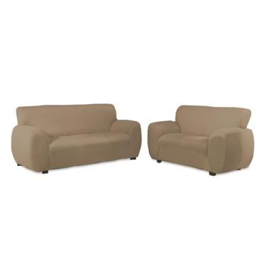 Imagem de Capa Sofa 2 e 3 Lugares Malha Gel Resistente Carolina Gold - Love4Home
