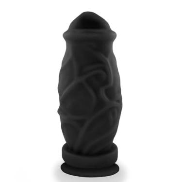 Imagem de Pênis com Ventosa Cogumelo 23 x 8,8cm Preto