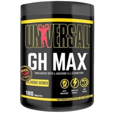 Imagem de Suplemento Alimentar GH Max 180 Tabletes - Universal