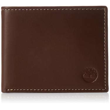 Imagem de Carteira masculina de couro Timberland, marrom (Hunter), tamanho único