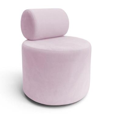 Imagem de Poltrona Tokyo Boucle Com Design Exclusivo - 7 Decor Rosê