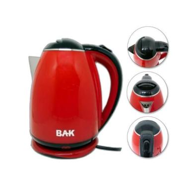 Imagem de Chaleira elétrica  vermelha 1,8 l - 1100w  - 127v - BAK