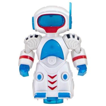 Imagem de Brinquedo Robô Bate E Volta Infantil Com Luz Som