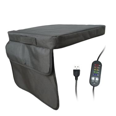 Imagem de menolana Almofada de assento aquecida compacta para parques, escritórios, esportes, casa e atividades ao ar livre.