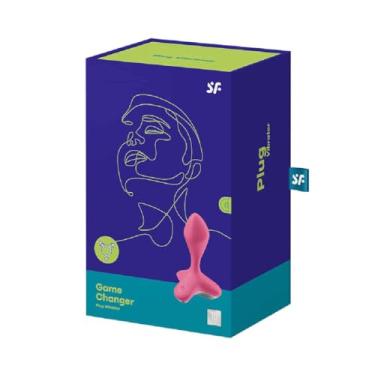 Imagem de Plug Anal SF Game Changer – Vibração Intensa – Unissex – Silicone Médico – Impermeável (Rosa)