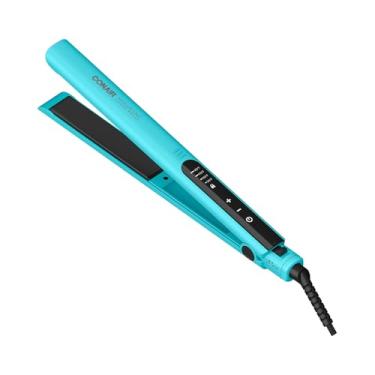 Imagem de Prancha de Cabelo, Conair, Digital, Chapinha, Infusão de Ácido Hialurônico, Hyaluronic Hydro Boost, 25mm, Azul - Bivolt