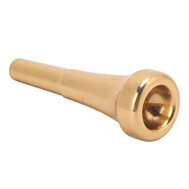 Imagem de RiToEasysports Bocal de Trompete Tom Brilhante de Bronze para Iniciantes e Concertos, Bocal de Instrumento 3C 7C para Acessórios de Desempenho (7C)