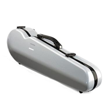 Imagem de Estojo De Violino Branco Tamanho 4/4 Fibra De Carbono Peças De Violino Estilo Fashion Acessórios De Violino Tamanho Completo Estojo de Violino