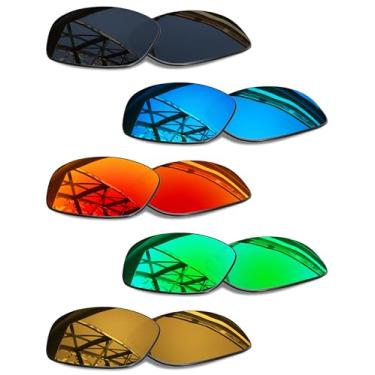 Imagem de SmartVLT Conjunto de 5 lentes de reposição masculinas para óculos de sol Oakley Monster Pup Pacote Combo S02