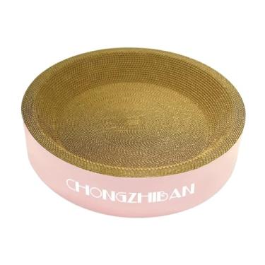 Imagem de Generic Cama arranhadora para gatos Cama para gatos a arranhões ao desgaste Almofada arranhadora Suprimentos para animais de, Rosa