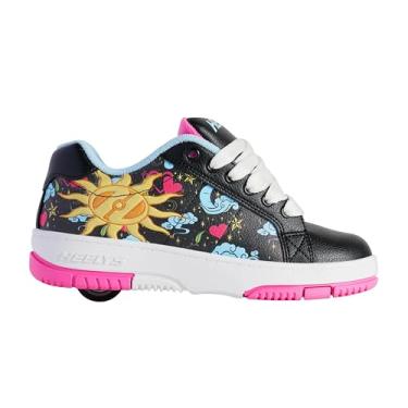 Imagem de HEELYS Estampas Kolect para meninas, Preto/Lt Blu/Pnk/Mlt, 18