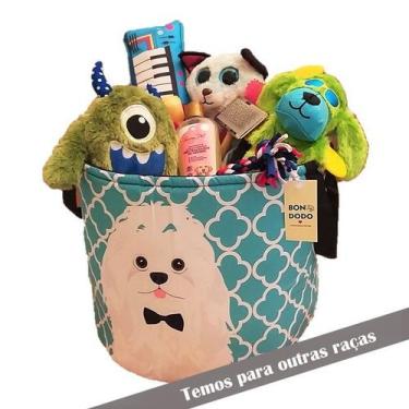 Imagem de Cesto Organizador Brinquedos Pet Tam. P - Maltês - Bondodo, Macho - Ve