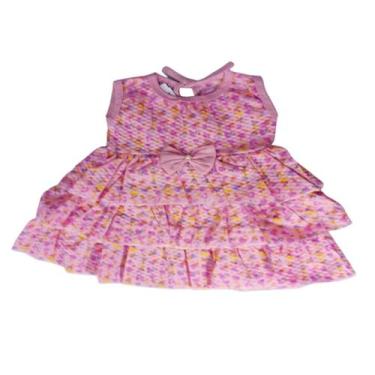 Imagem de Vestido Feminino Bebe Roupa Infantil Saias Em Camadas Estampados - sol