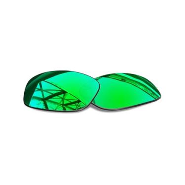 Imagem de SmartVLT Lentes de substituição verde-esmeralda masculinas para óculos de sol Oakley Monster Pup