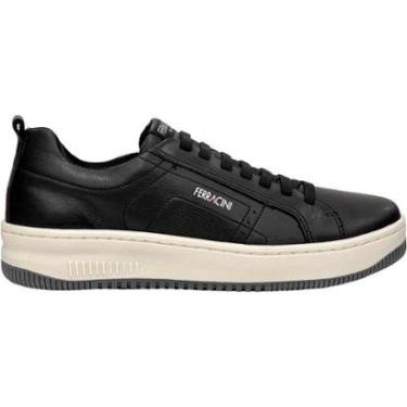 Imagem de Sapatênis de Couro Ferracini Blur Masculino-Masculino