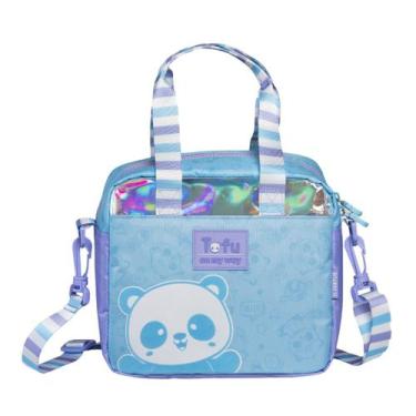 Imagem de Lancheira Térmica Escolar Panda Tofu Meninas Infantil - Xeryus, Lilás