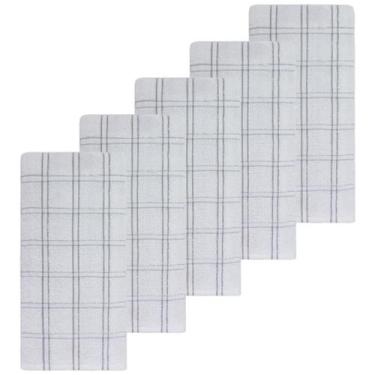 Imagem de Kit 5 Panos De Prato Camesa Chess 45 x 65 cm, BRCZ