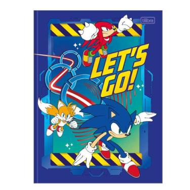 Imagem de Caderno Universitário Brochura Sonic 80 Folhas Tilibra, Modelo II