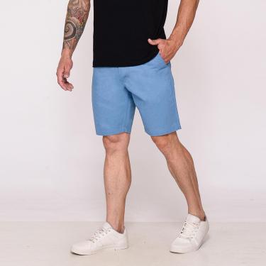 Imagem de Bermuda Masculina Sarja Chino Casual Confortável Algodão-Masculino
