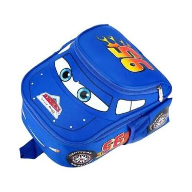 Imagem de Mochila Infantil Grande Capacidade Impermeável Disney 3D Carro Present