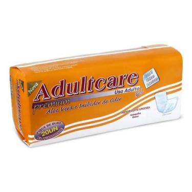Imagem de Absorvente para Incontinência Urinária Adultcare Premium Unissex Absor