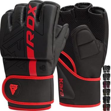Imagem de Luvas de MMA RDX Grappling Sparring Maya Hide Leather