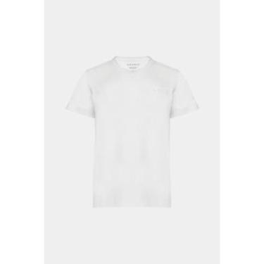 Imagem de Camiseta Infantil Aramis Básica 100% Algodão Premium Branco-Masculino