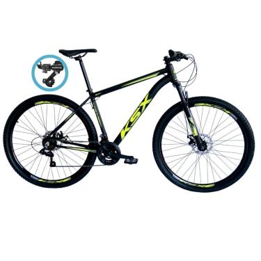 Imagem de Bicicleta Aro 29 Ksx Freios á Disco Cambio Traseiro Shimano 24 Velocidades-Unissex