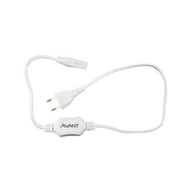 Imagem de Cabo Conector Fonte Para Fita Led Mangueira Tomada 127/220V - Avant