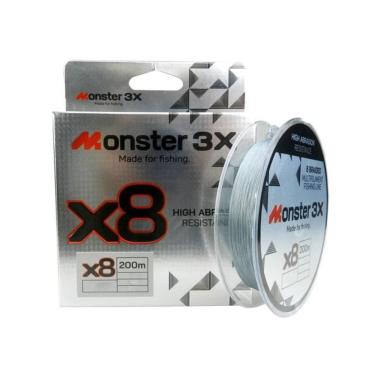 Imagem de Monster 3X Linhas Multifilamento X8 5.0 36Mm 50Ib 22,7K 200M