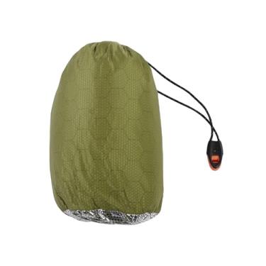 Imagem de Luocute Saco de Dormir Múmia, Saco de Dormir Leve e Compacto Com Tecnologia Reflexiva de Calor Em Favo de Mel e Apito de Emergência para Atividades Ao Ar Livre