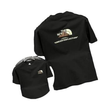 Imagem de Camiseta Masculina De Alta Qualidade Com Estampa, Gola Redonda, Manga 