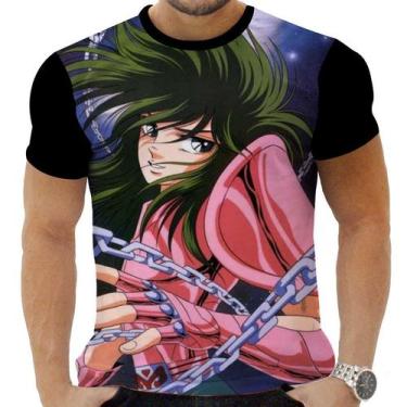Imagem de Camiseta Camisa Personalizada Anime Cavaleiros do Zodíaco 12 - Zahir S