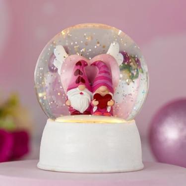 Imagem de Seschrist Globo De Neve De Gnomos Musicais, Decoração De Casa Para O Dia Dos Namorados, Aniversário Para Mulheres, Decorações De Natal Com Música Para Esposa, Mãe, Avó