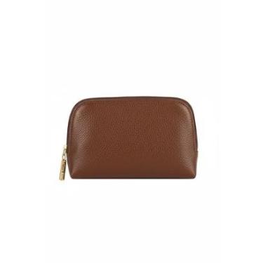 Imagem de Necessaire de couro liso Duda 12x17x6cm-Feminino