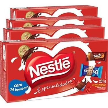 Imagem de Caixa Com 30 Unidades Bombom Nestlé Especialidades 251g
