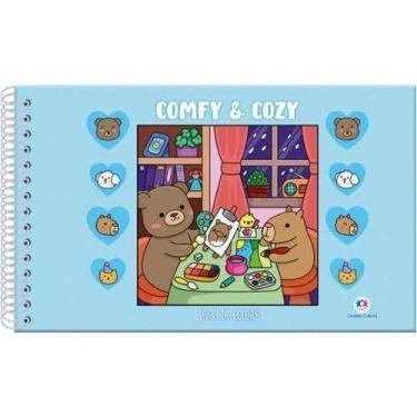 Imagem de Comfy And Cozy - Livro de Colorir - Blue - CIRANDA CULTURAL, Sortido