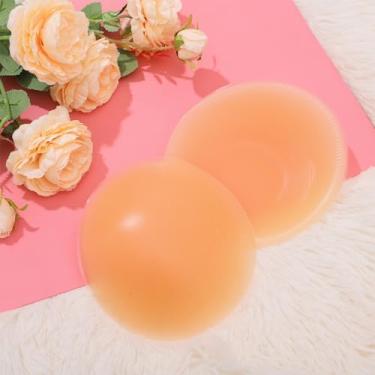 Imagem de Protetor de Seios em Silicone Adesivo Bege – Sutiã Invisível Discreto e Confortável