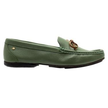 Imagem de Sapato Mocassim Andacco 45002 Verde-Feminino